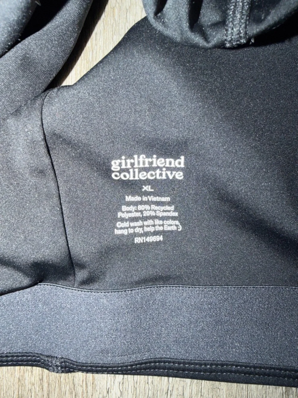 Girlfriend collective scoop bralette - Picture 3 of 4